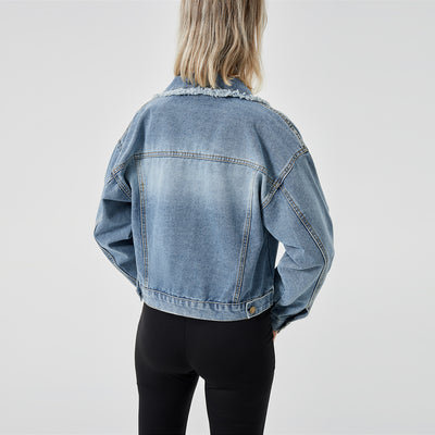 Loose Design Denim Jacket