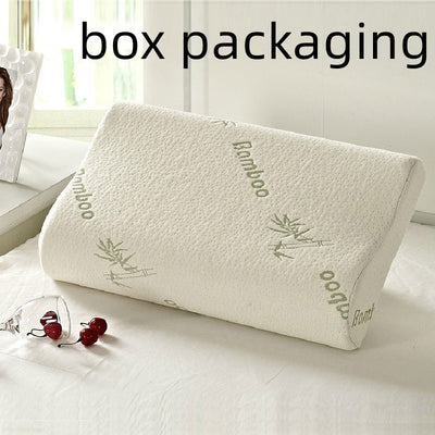 Memory Pillow Bamboo Fiber Slow Rebound  Neck Pillow