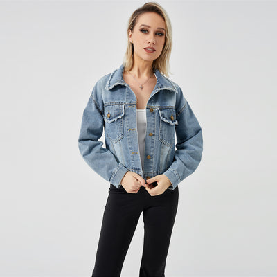 Loose Design Denim Jacket