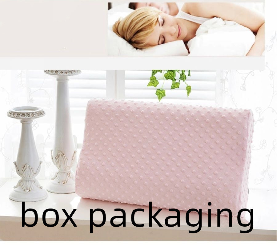 Memory Pillow Bamboo Fiber Slow Rebound  Neck Pillow