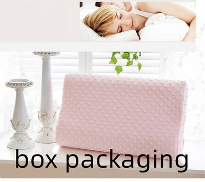 Memory Pillow Bamboo Fiber Slow Rebound  Neck Pillow