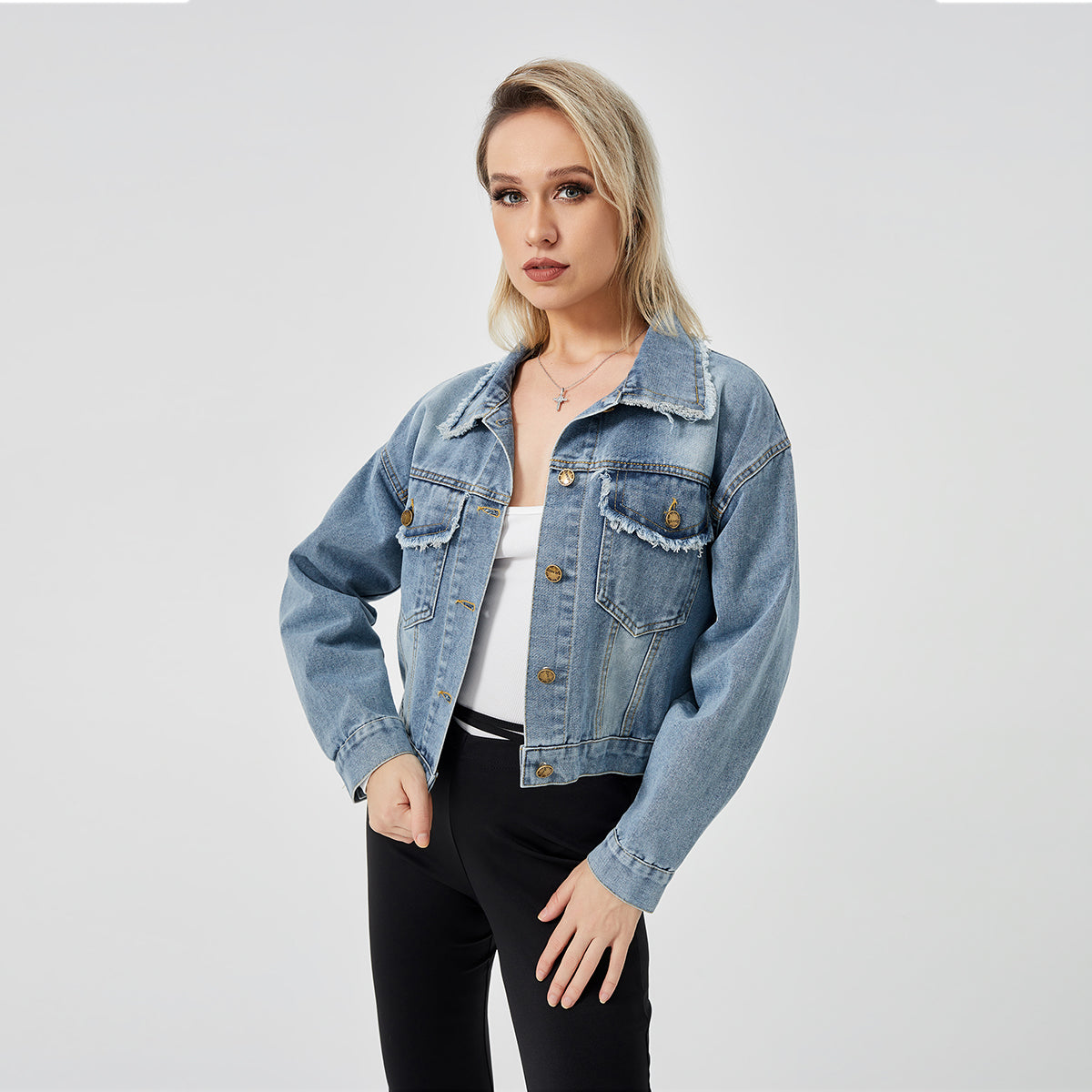 Loose Design Denim Jacket