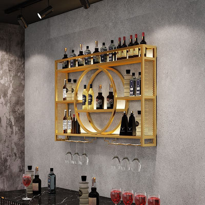 Home Restaurant Wall Mounted Display Rack