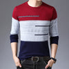 Fall New Men's Sweater Fashion Slim Fit