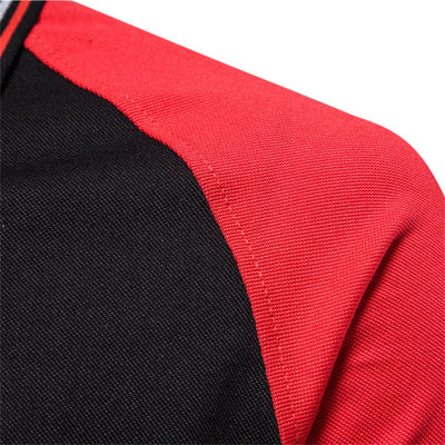 Men's Fashion Casual Raglan Sleeve Stitching Sweatshirt