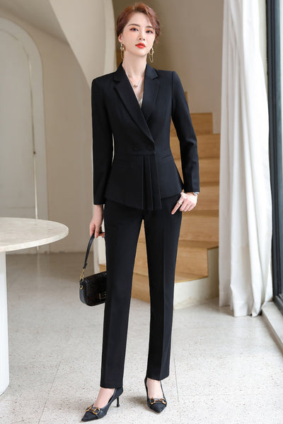 Fashion Temperament Leisure Goddess All-match Clothes Pants Suit