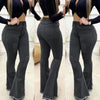 Sexy slim flared trousers women