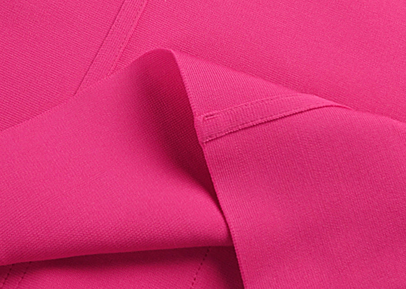 Women's Banquet Short Dress With Open Back And Waist