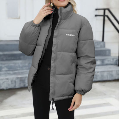 Plus Size Women's Thermal Cotton-padded Coat