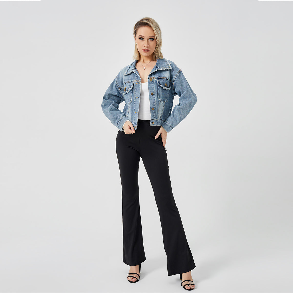 Loose Design Denim Jacket