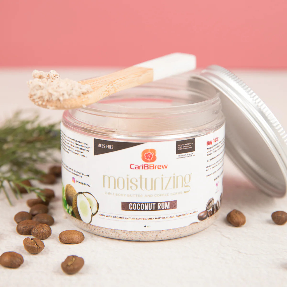 Coconut Rum Scrub Sale - 12 oz