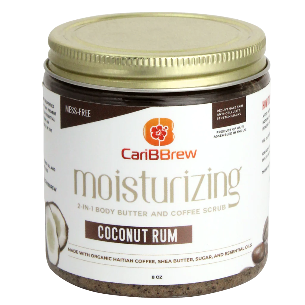 Coconut Rum - Moisturizing Haitian Coffee Scrub
