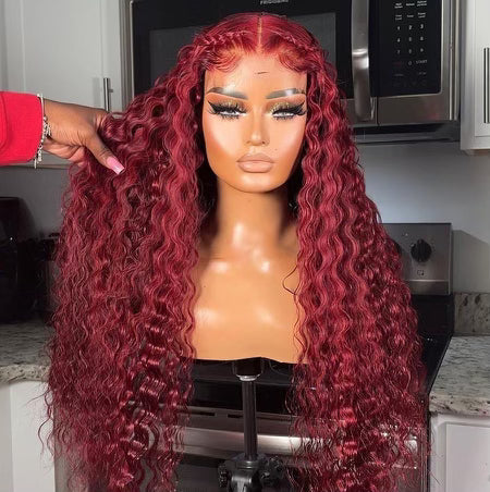 Deep wave  4*4 & 5*5 Closure wig