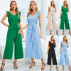 Women's Fashionable Ruffle Lace Jumpsuit