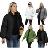 Plus Size Women's Thermal Cotton-padded Coat