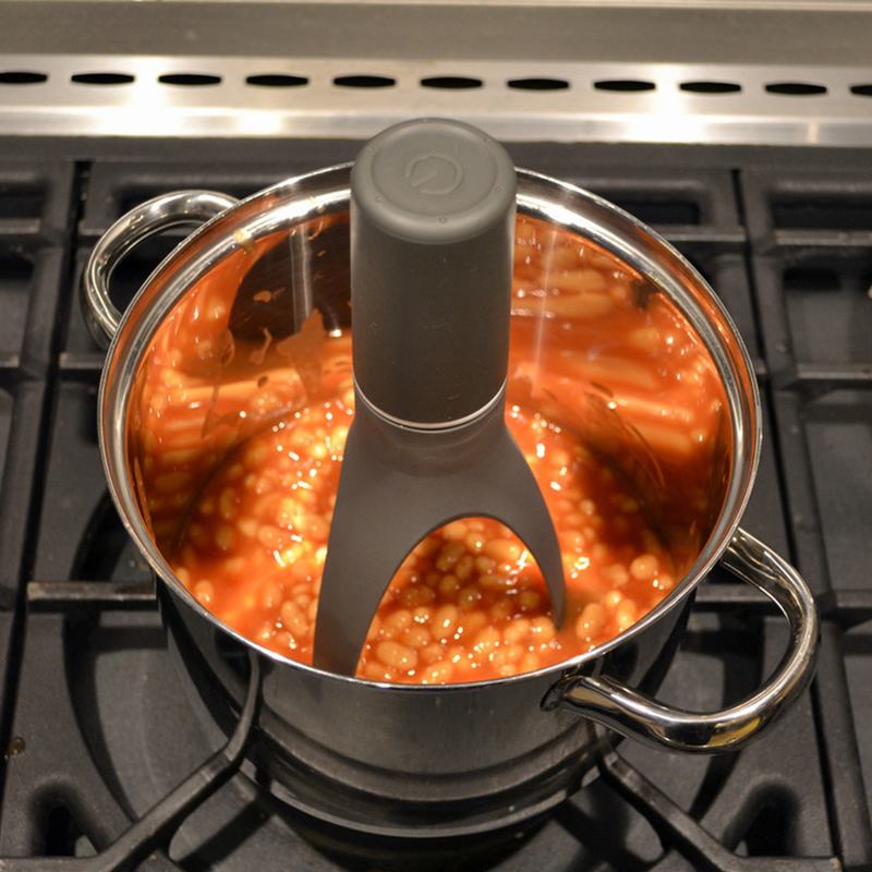 Automatic cooking mixer